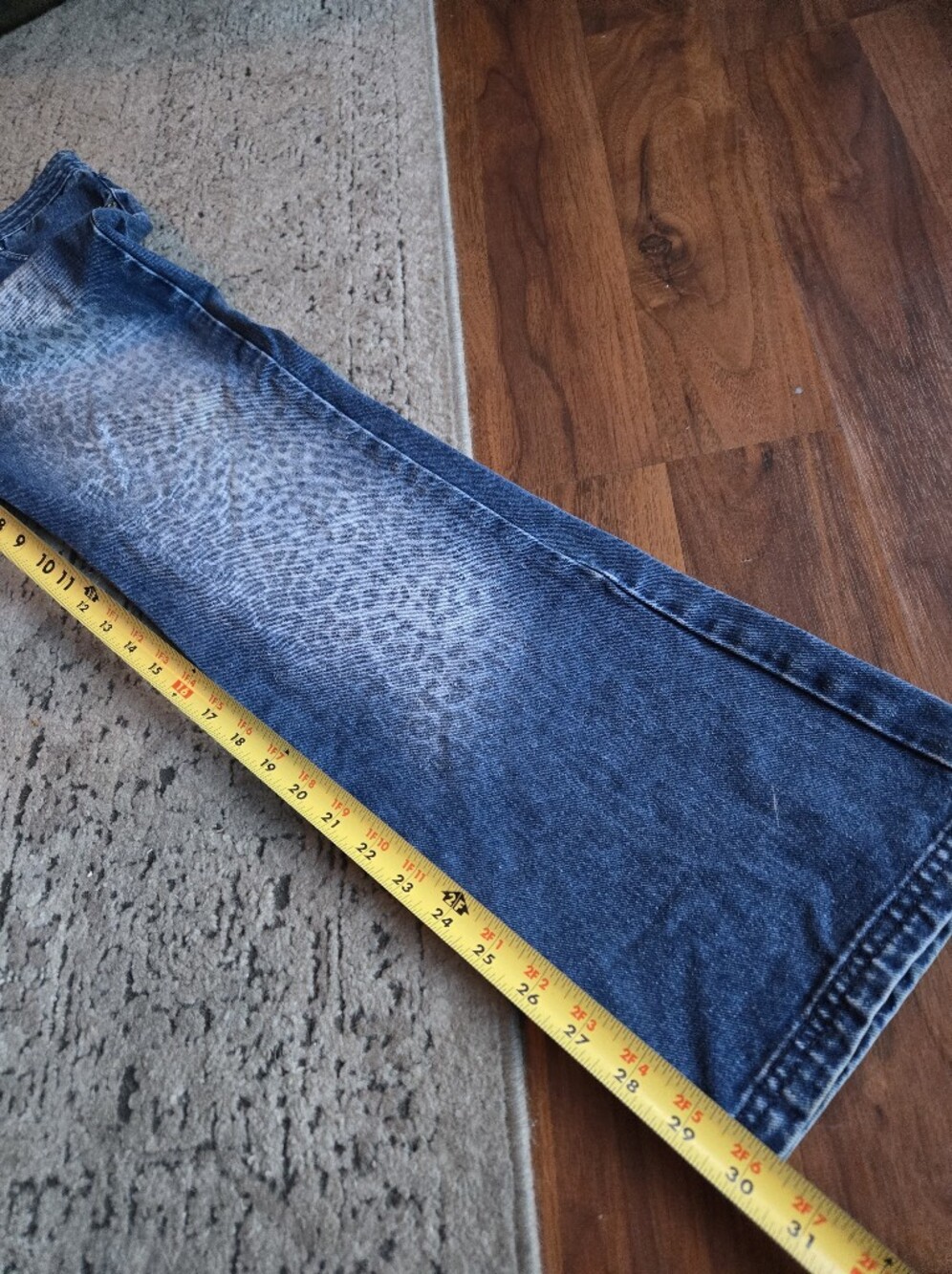 Vintage R.V.T. Leopard Jeans - Picture 5 of 9
